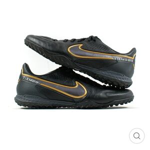 Nike React Tiempo Legend 9 Pro Black Gold TF